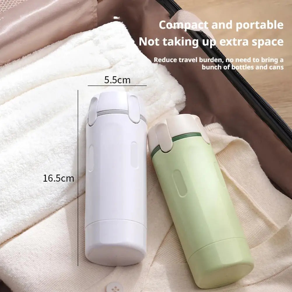 4 in 1 Travel Dispenser Portable Travel Bottles Leak Proof Leakproof Travel Container for Perfume Shampoo Conditioner Lotion